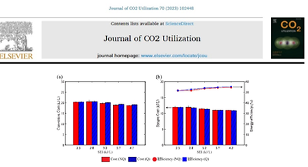 회전 글라이딩 아크 플라즈마를 통한 메탄의 건식 개질: 생성가스 급냉을 통한 에너지 효율 향상 연구 (2023.02.28)